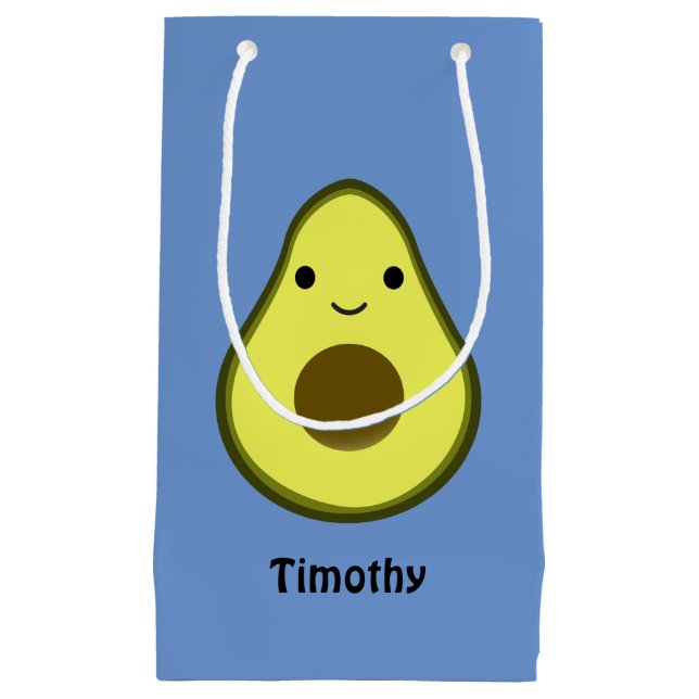 Gullig Kawaii avokado (Framsidan)
