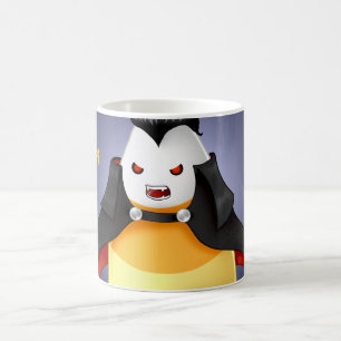 Gullig Kawaii Halloween vampyrcandy corn Kaffemugg