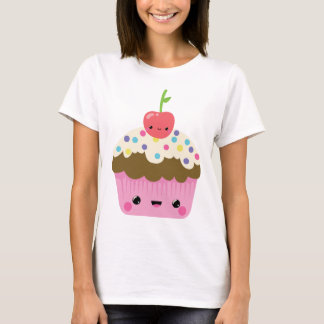 Gullig Kawaii muffin T-shirt