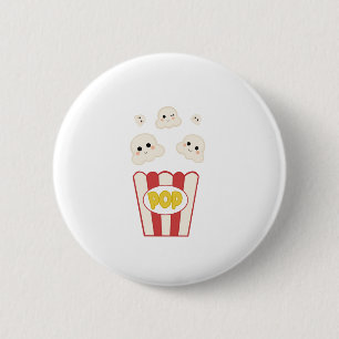 Gullig Kawaii Popcorn Knapp