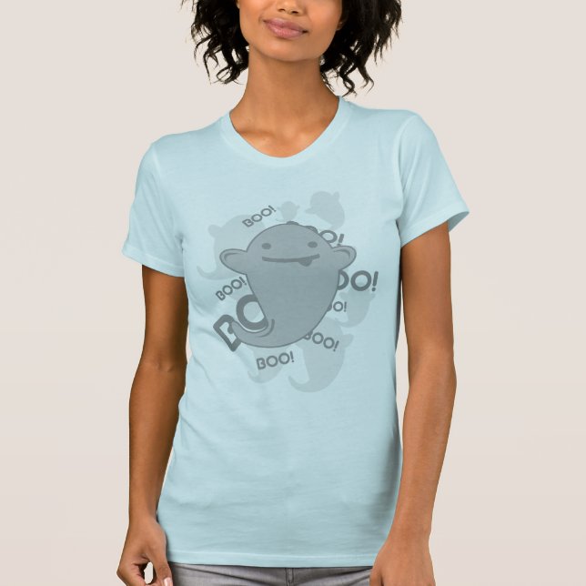 Gullig Kawaii spöke T Shirt (Framsida)