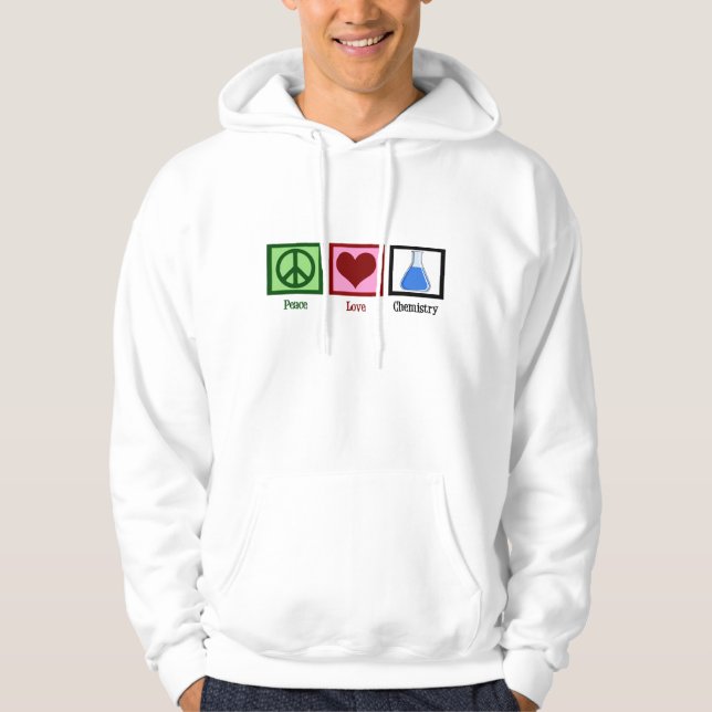 Gullig kemi hoodie (Framsida)