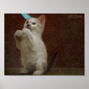 Gullig Kittie affisch