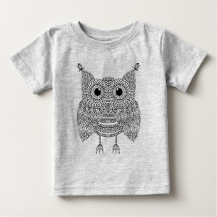 Gullig klotteruggla t shirt