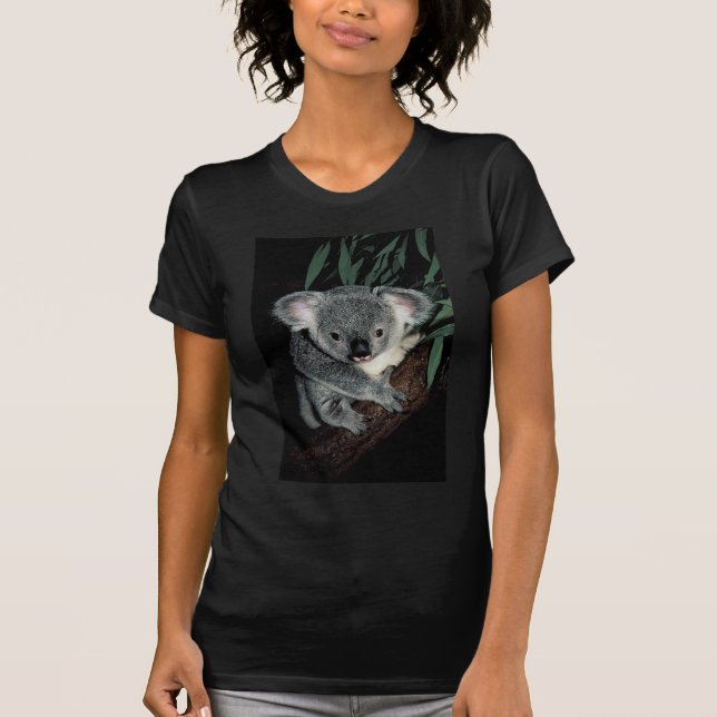 Gullig Koalabjörn Tee Shirt (Framsida)