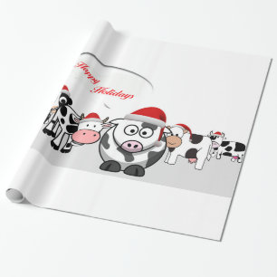 Gullig koglad helg för jul presentpapper