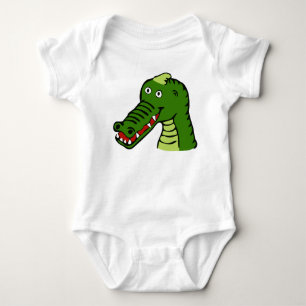 Gullig krokodil tee