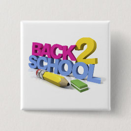 gullig kulör back to school knäppas knapp