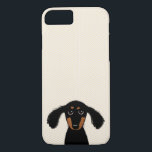 Gullig lång Haired taxvalp<br><div class="desc">Rolig lång Haired Wienerhund</div>