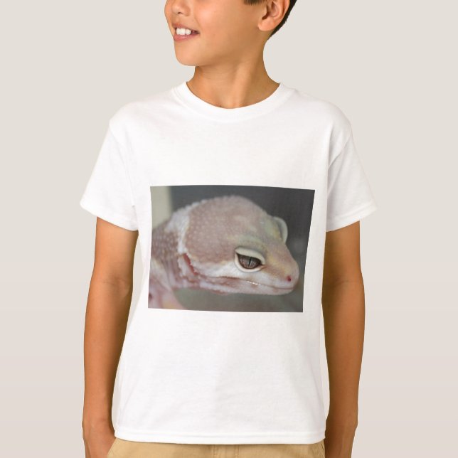 Gullig LeopardGecko T Shirt (Framsida)
