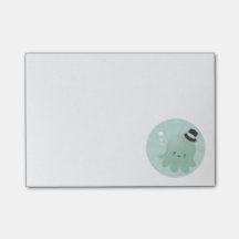 Gullig lite bläckfisk som ha på sig en svart top