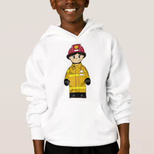 Gullig lite brandmanHoodie Tee