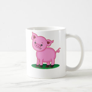 Gullig lite grismugg kaffemugg