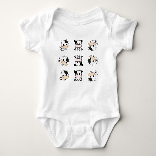 Gullig lite mini- Jersey för Chibi kobaby Bodysuit T Shirt (Framsida)