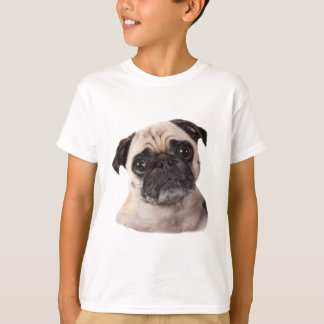 gullig lite mopshund t-shirt
