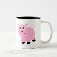 Gullig lite rosa Piggy gullig gris