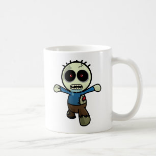 Gullig lite tecknadZombie Kaffemugg