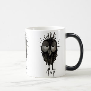 Gullig lite uggla magisk mugg