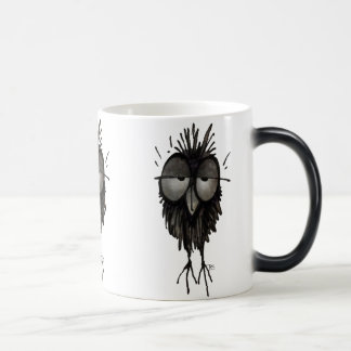 Gullig lite uggla magisk mugg