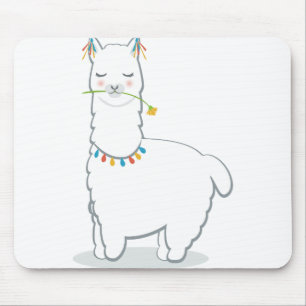Gullig llamaalpaca musmatta