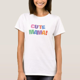 Gullig mammaT-tröja T Shirt