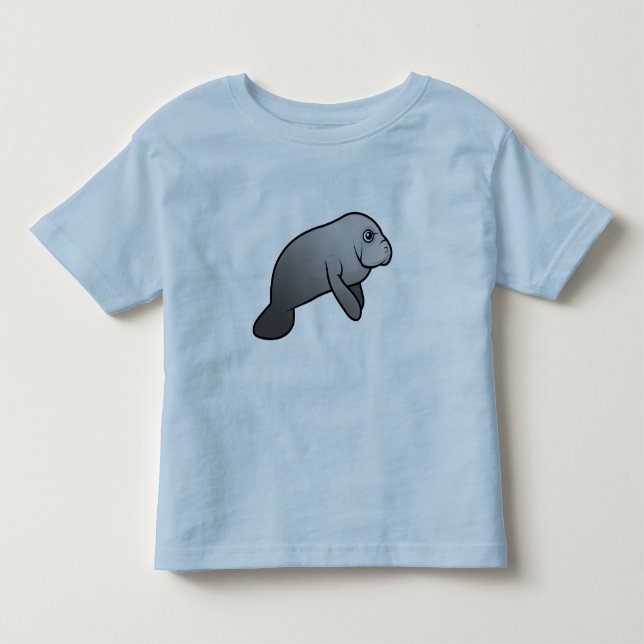Gullig Manatee Tröja (Framsida)