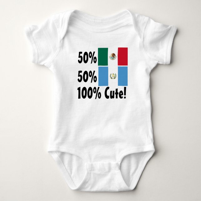 Gullig mexikan 100% för 50% guatemalan 50% tröja (Framsida)