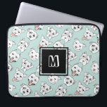 Gullig Monogram för mönster för hund för Laptop Fodral<br><div class="desc">,  sedan någonsin jag adopterade min groptjurhund,  Nami,  har jag blivit en förkämpe för groptjurar. De är så lojala och att älska. Jag drog olika sorter av groptjurar med olikt ansiktsuttryck som använder en borsta,  skrivar och bläckpennan.</div>