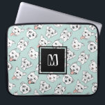 Gullig Monogram för mönster för hund för Laptop Fodral<br><div class="desc">,  sedan någonsin jag adopterade min groptjurhund,  Nami,  har jag blivit en förkämpe för groptjurar. De är så lojala och att älska. Jag drog olika sorter av groptjurar med olikt ansiktsuttryck som använder en borsta,  skrivar och bläckpennan.</div>
