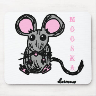 Gullig Mooska mus Mousepad Musmatta