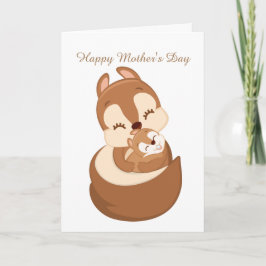 Gullig mors daghelgdagekorre kort