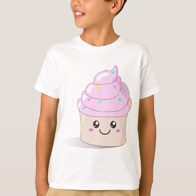 Gullig muffin t shirt (Framsida)