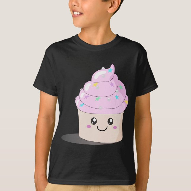 Gullig muffin tee shirt (Framsida)