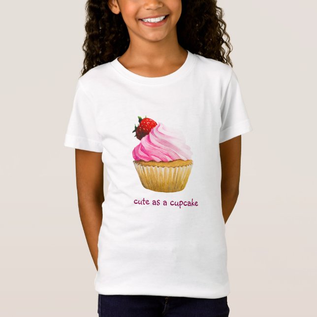 Gullig muffindesign tröja (Framsida)