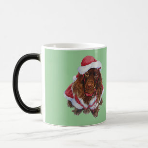 Gullig mugg för jul för konst för realist för