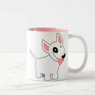 Gullig mugg för tecknadtjurTerrier