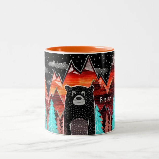 Gullig mugg med björnen (Center)
