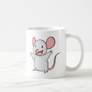 Gullig mus kaffemugg