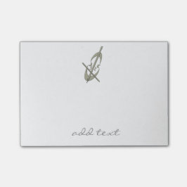 Gullig musikvioloncellhelgdag post-it block