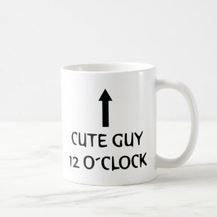 gullig o´clock för grabb 12 kaffemugg