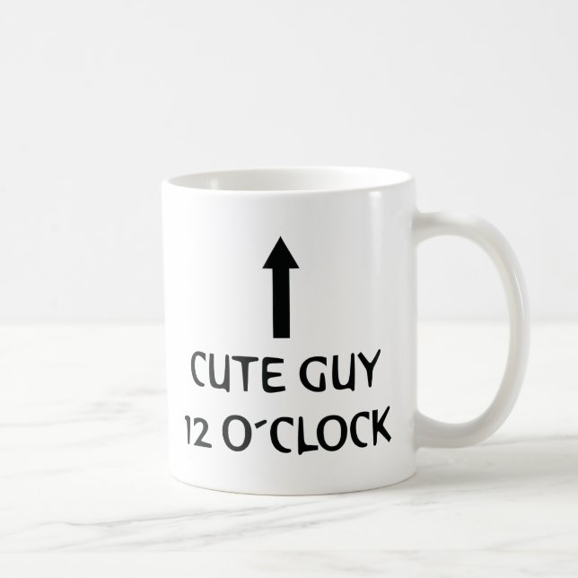 gullig o´clock för grabb 12 kaffemugg (Höger)