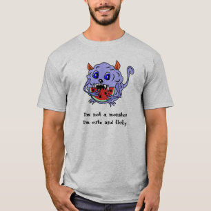 Gullig och fluffig Toothy gigantisk skjorta T Shirt