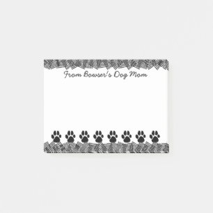 Gullig och rolig älsklings- hundägare post-it block