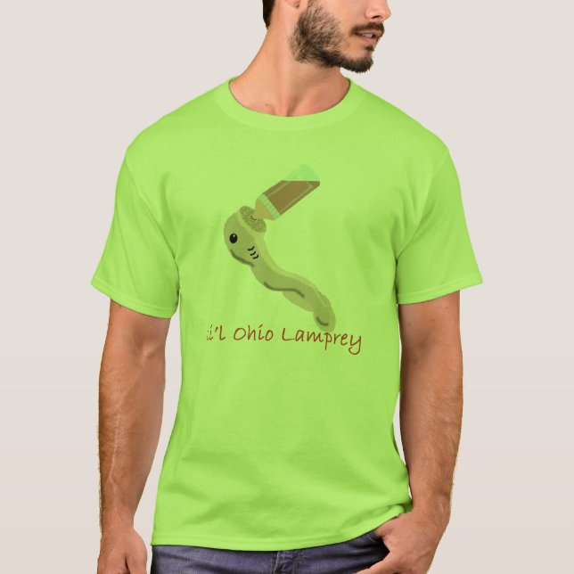 Gullig Ohio Lamprey Tröja (Framsida)