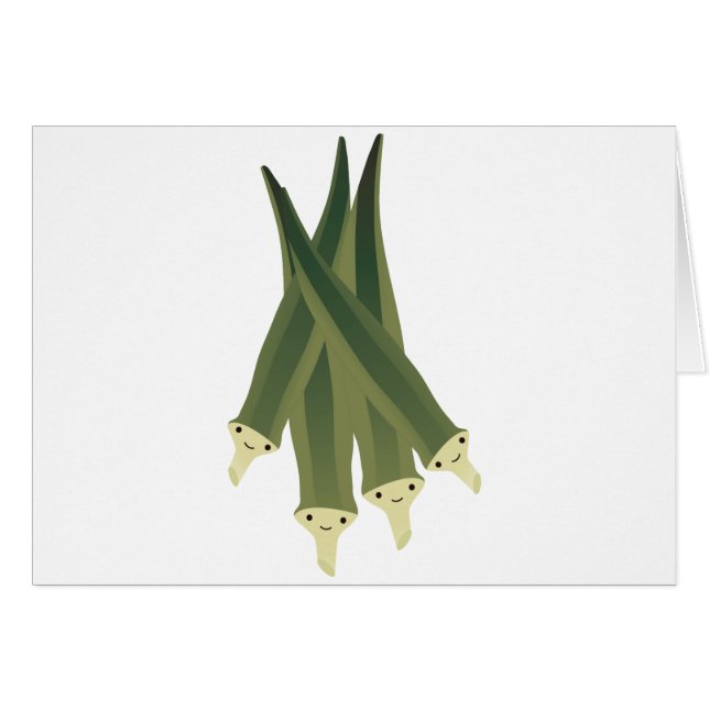 Gullig Okra OBS Kort (Framsidan Horizontal)