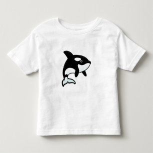 Gullig Orca/späckhuggare Tee Shirt