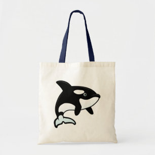 Gullig Orca/späckhuggare Tygkasse