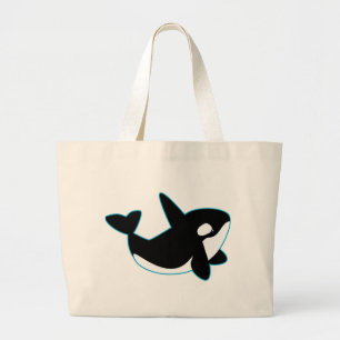 Gullig Orca (späckhuggaren) Jumbo Tygkasse
