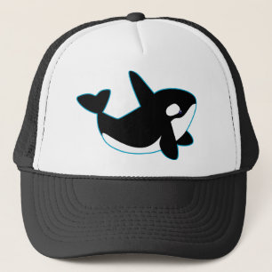 Gullig Orca (späckhuggaren) Truckerkeps