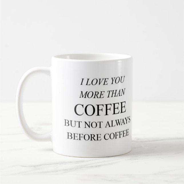 gullig ordstävkaffemugg kaffemugg (Vänster)